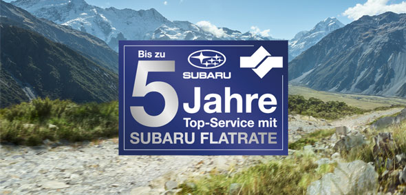 Subaru-Flatrate: Die beste Vorsorge für Ihren neuen Subaru